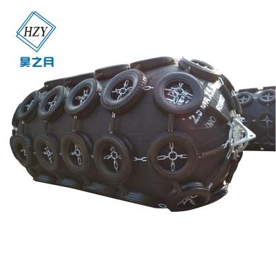 China Natrual Rubber Marine Fender Anti Collision Pneumatic ISO 17357 Mooring Rubber Fender for sale