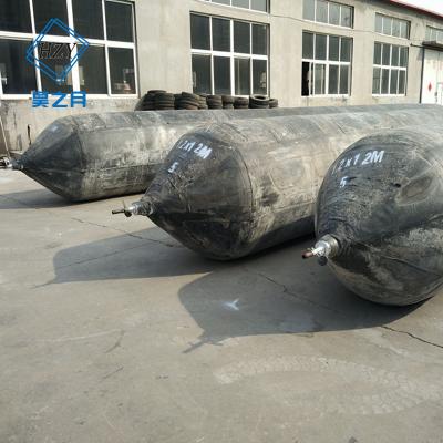 China 12m Bulk Cargo Houseboat Rubber Inflatable Boat Launching Marine Air Bag for sale