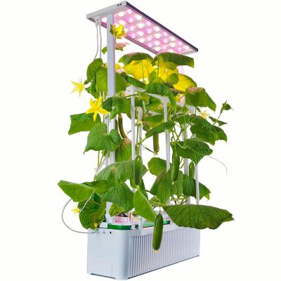 China Nordic Large Container DWC System Superegrow Tower Hydroponics Vertical Farm Hydroponics Tower Indoor Garden Grow System Kit for sale