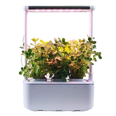 China Europe Hydroponic Vertical Grow Smart Herb Garden Plastic Indoor Planters Plant Garden Verticals Gardening Box Flower Pots for sale