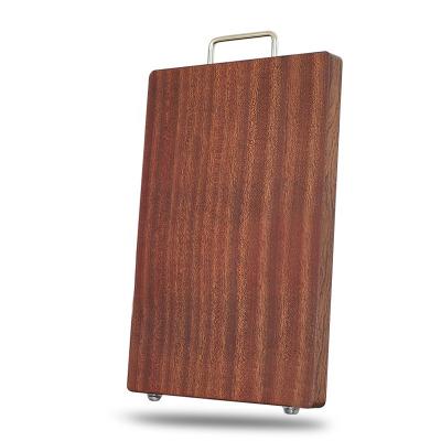 China Sustainable Factory Selling 2022 Natural African Wooden Cutting Board Ebony Wood Board for sale