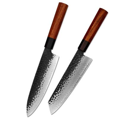 China Sustainable New Product 8inch 440C Steel Knife With High Quality Wood Handle for sale