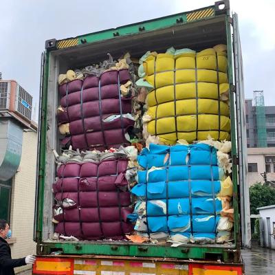 China All Furniture Foam Color Furniture PU Mixed Foam Scraps Re-bond For Mattress, Sofa, Cushion for sale