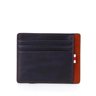 China RFID Front Pocket Wallet Men Mini RFID Blocking Wallet for sale