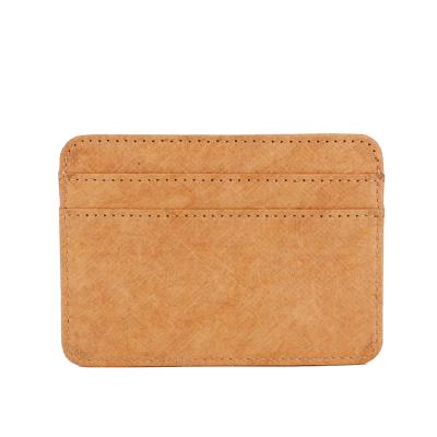 China Minimalist RFID Rfid Wallet Front Pocket Wallet Custom Tyvek Slim Card Holder Wallet for sale