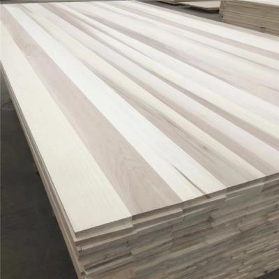 China Wholesale Eco-friendly Decorative Timber Panel Poplar Wood Panel Timber Poplar Plate For Furniture for sale