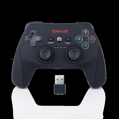 China Redragon G808 Gamepad PC Game Controller Joystick with Dual Vibration Wireless Gamepad G808 for sale