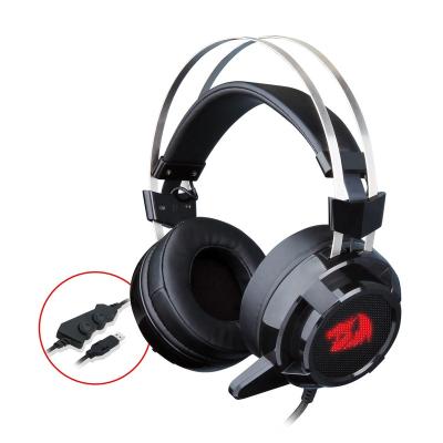 China Redragon H301 SIREN2 7.1 Headband USB Gaming Headset Channel Surround Stereo Vibration Noise Canceling Gaming Wired Headset for sale