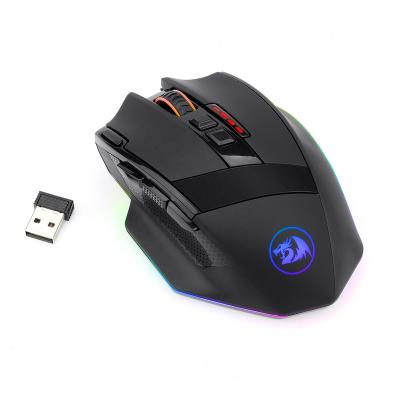 China 3D Redragon M801P Gaming Mouse RGB Wireless and Wired Backlit Mode Connection Gaming Mouse Dural for PC Gamer for sale