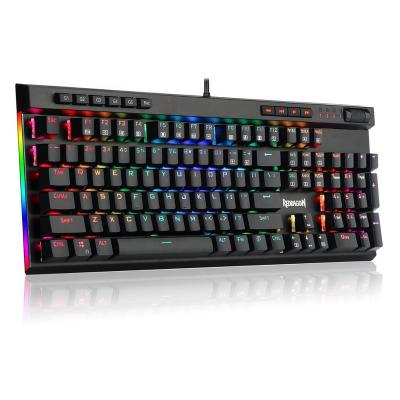 China Plug and Play Redragon K580 VATA RGB LED Backlit 104 Keys Wired Mechanical Gaming Keyboard for sale