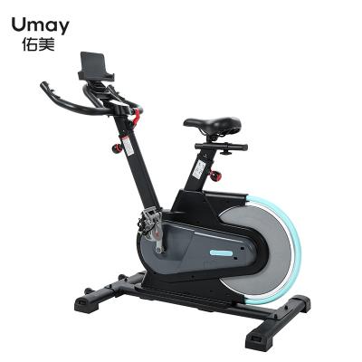 China New Design Universal Smart Gym Exercise Indoor Spinning Bike With Comfortable Adjustable Seat for sale