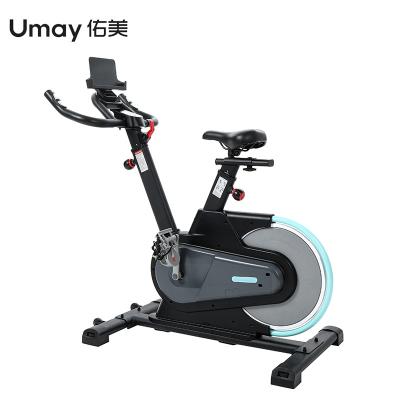 China Universal Indoor Exercise Machine Equipment Commercial Body Fit Spin Bike With Flywheel 6.5kg for sale