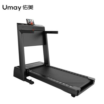 China Commercial Fitness Equipment Home Gym Fitness Equipment Smart 3.5 HP Motorized Treadmill With Desk for sale