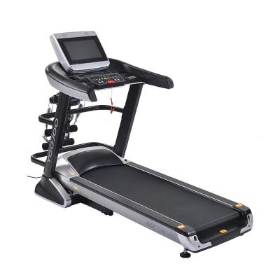 China Custom Logo Commercial Shock Absorbing Heavy Duty 4HP Motorized Treadmill for sale