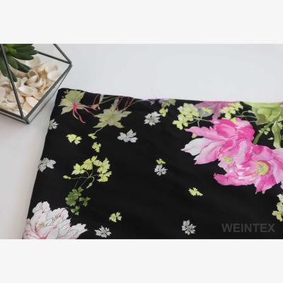 China Wholesale Cheap Wrinkle Resistant 100% Rayon Viscous Fabric WI-R01-92650 Floral Print Suppliers 3068 For Ladies Garment for sale