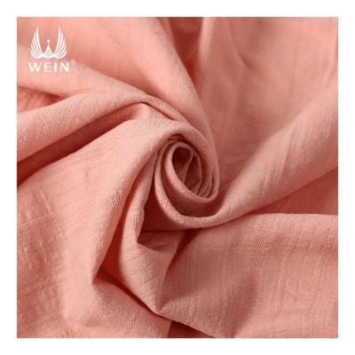 China Factory Wholesale WI-1009 No MOQ 100% Cotton Fabric Viable Brocade Jacquard Fabric For Sweatshirt for sale