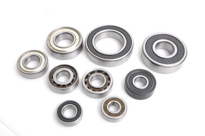 China Gcr15 Chrome Steels Angular Contact Ball Bearing With Steel / Plastic Cages for sale