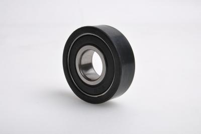 China Black Color Automobiles Non Standard Bearing 6203 2rs Bearing With Plastic Part for sale