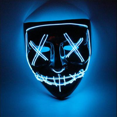 China Sound Activated NEW! ! EL wire mask for Hallowmas/Christmas for sale