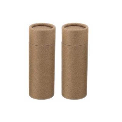 China 10ml 20ml 30ml 50ml 100ml Brown Kraft Paper Biodegradable Custom White Black Cardboard Tubes For Coffee And Tea Candy Gift Packaging for sale