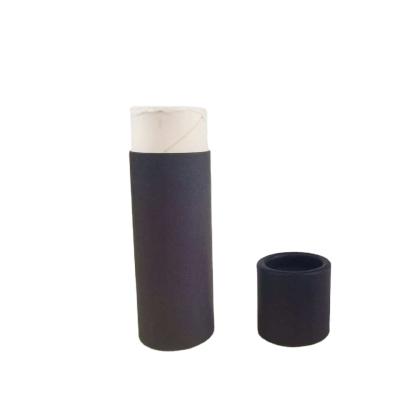 China Custom Size Brown Cardboard Kraft Paper Tube White Black Cosmetic Packaging Tube Biodegradable For Bottle, Candy, Coffee for sale