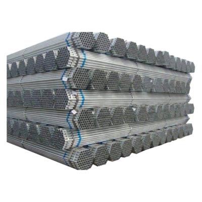 China Tianjin Youfa BS 1387 Liquid Pipe Hot Dip Galvanized Round Steel Pipe Class B for sale