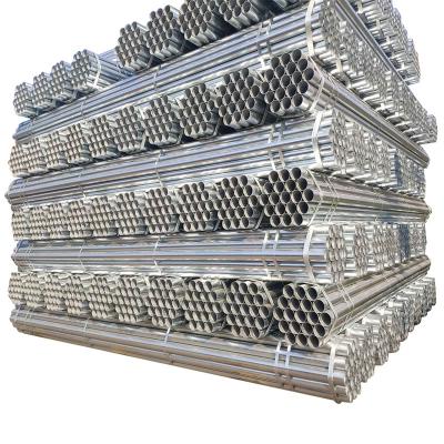 China Fluid Pipe ASTM A53 Gr.A/B ERW Sch40 Galvanized Steel Pipe Greenhouse for sale