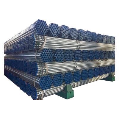 China Structure pipe round steel pipe price gi hot dipped galvanized steel pipe for greenhouse for sale