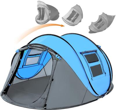 China UV-resistant automatic tent, camping tent for 3-4 people, instant installation of the tent in the camping tent of 10 seconds for sale