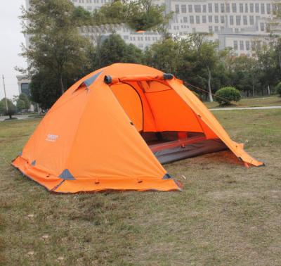 China Customized Logo Double Layers Outdoor Sleeping Tent Picnic Tent UV-Resistant Easy Installed Camping Tent for sale