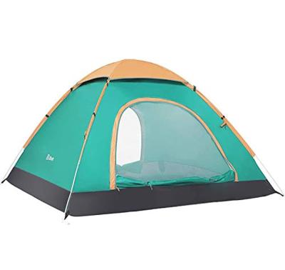 China Amazon UV-Resistant Hot Selling Camping Tent For 2-4 Person Family Dome Backpacking Tent Waterproof Easy Setup for sale