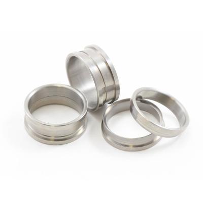 China Custom Stainless Steel TRENDY Ring Screw Blank Jewelry Ring Blanks 4mm 6mm 8mm For Inlay for sale