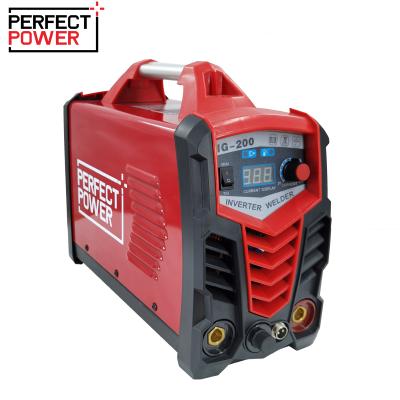 China Tig Welder Welding Aluminum And Stainless Steel Igbt Inverter Welder TIG-200 DC HF Tig/MMA Steel Stick Welder for sale