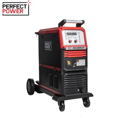 China 1.2mm Pulse Soldadura MIG Inverter Electric Welding Machine MIG-280Plus Inverter Welding Machine For Construction Work for sale