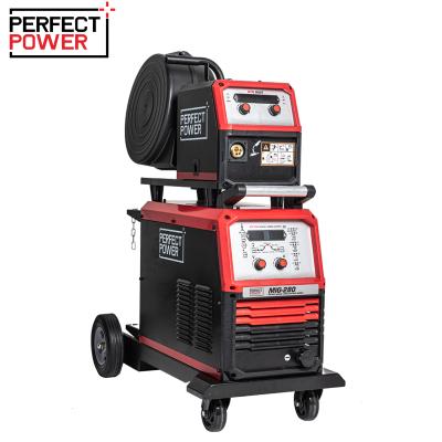 China 15mm DC MIG-280 IGBT MIG Mag Welders Competitive Price Mig Welder Mig Welders Aluminum Welding Machine For Building Material Shops for sale