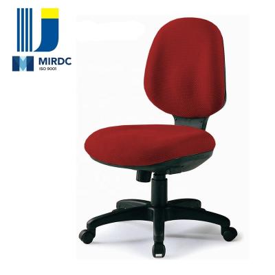 China PU High End Foam Furniture Office Adjustable Height Armless Office Lift Work Swivel Chair With Synchronous Mechanism 2666BX for sale