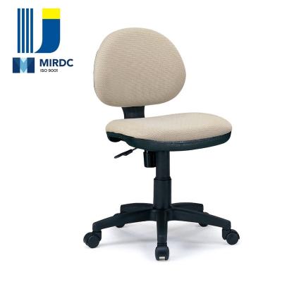 China (Height) Adjustable Desk Seating Reception Cashier Armless Swivel Chair with Foam and Fabric/Vinyl Upholstery 639BG for sale