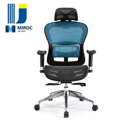 China (Height) Adjustable Executive Ergonomic Mesh Office Chair With Headrest Lumbar Support 5892AXS-ALU for sale