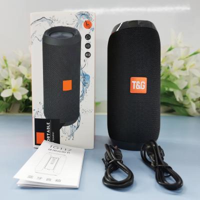 China EZCast TG117 BT outdoor sound equipment TG amplifiers waterproof portable wireless speaker box column t&g radio speaker for sale