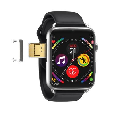 China 2021 Newest Touch Screen Smart Watch Phone DM20 4G SIM Android Surf Internet 1GB+16GB Write Messages WiFi Video Camera GPS Smartwatch for sale