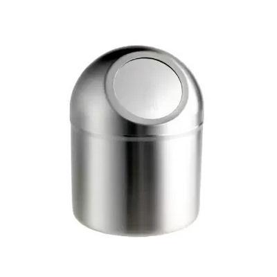 China Mini Stainless Steel Countertop Viable Trash Can 1 L for sale