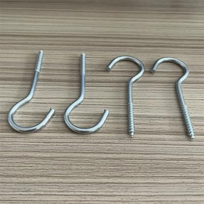 China Flat Eye Hook Screw Eyes Screw Eye Hook for sale