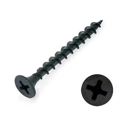 China Black Phosphated And Galvanized Flat Gypsum Drywall Screw For Plasterboard for sale