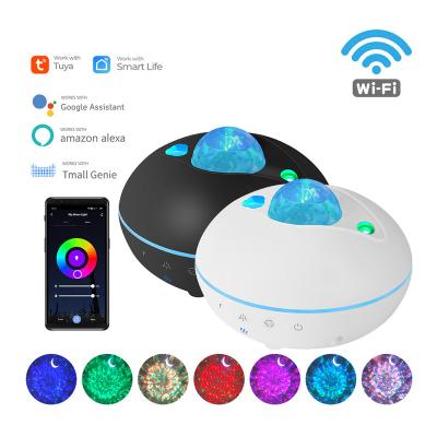 China Hot Sale Small Size Smart Control Galaxy Star Projector Smart Home Star Night Light Baby Star Wireless Projector for sale