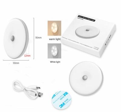 China 2021 New Contemporary Closet Wardrobe Usb Sensor Room Night Smart Rechargeable Light For Hallway Bedroom Kitchen Led Night Light for sale