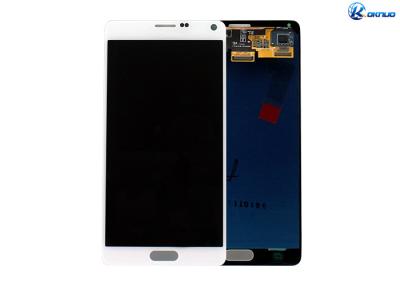 China Reemplazo blanco de la pantalla del LCD del teléfono celular para Samsung Note4 N9500 5,7 pulgadas en venta