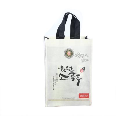 China Hot Shopping Promotional Item Fashion Item Rope Handle Factory Price Promotion Nonwoven Bags for sale