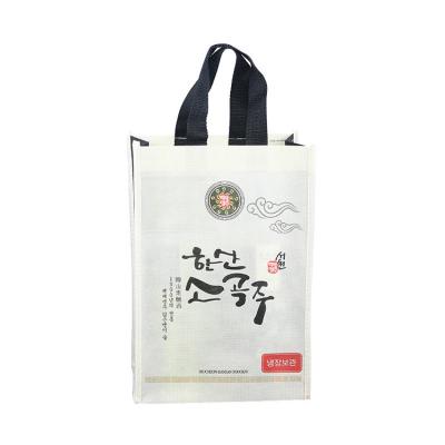 China Rope Handle Manufacturer Wholesale High Standard Eco-friendly Tote Shopping Non-Woven Bags For Sale for sale