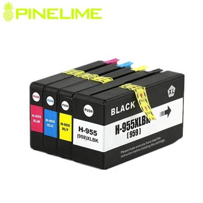 China COMPATIBLE Pinelime ink cartridge 955XL Use For OfficeJet Pro 7740/8210(D9L63A)/8216(T0G70A)/8710/8720 /8725/8730 /8740 All-in-One Printer for sale