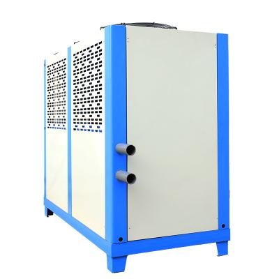 China Hotels HUANLI R22/R410a 5HP Plastic Air Treatment Industrial Cooled Water Chiller for sale